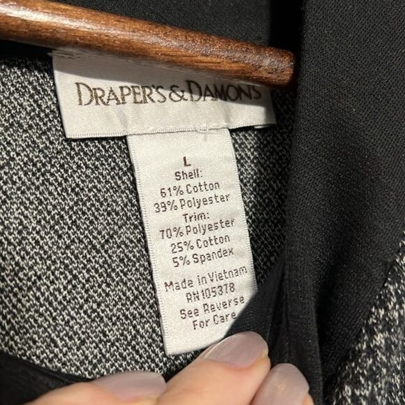 2-Piece Houndstooth Dress & Jacket Set Lightweight - Picture 7 of 14